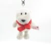 Nici 25950 Schlüsselanhänger Eisbär Mit Rotem Schal 10cm Plüsch Polar Bär -Spielzeug Discounter 25950 1