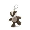 Nici 27468 Schlüsselanhänger Dachs Ca 10cm Plüsch Kuscheltier Forest Friends -Spielzeug Discounter 27468