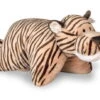 Nici 34441 Kuscheltier-Kissen 2-in-1 Tiger 40x30cm Plüsch Wild Friends -Spielzeug Discounter 34441 me
