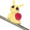 Nici 36440 MagNICI Gelbe Schnecke Sweet Hearts 12cm Magnettier Plüsch -Spielzeug Discounter 36440