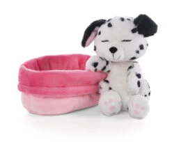Nici 47891 Sleeping Pets Puppies Schlafender Dalmatiner Welpe Im Körbchen 12cm -Spielzeug Discounter 47891 03 ZA Frei vorl 2048x1688