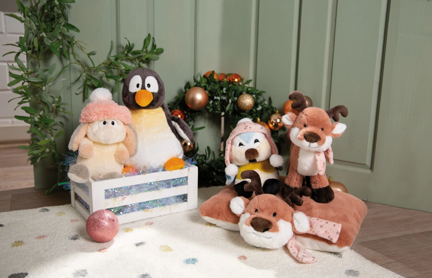 Nici 48339 Hausschuhe Rentier Jonte Figürlich 38-41 Plüsch Winter Friends GREEN 4 Nici 48339 Hausschuhe Rentier Jonte Figürlich 38-41 Plüsch Winter Friends GREEN – Bild 2