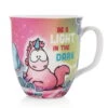 Nici 49113 Tasse Einhorn Midnight Floral "Be A Light In The Dark" Ca 360ml -Spielzeug Discounter 49113 01 HA Frei 1654x2048
