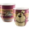 Nici 27609 Porzellantasse Hund Mischling Kaffeetasse Teetasse -Spielzeug Discounter N27609